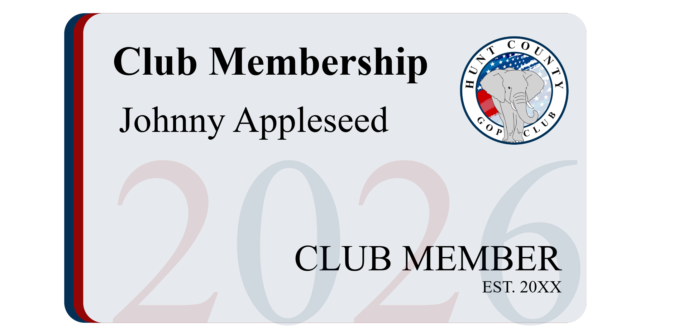 2026 Couple Club Membership - Image 1
